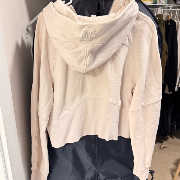 Lululemon Scuba Oversized Half-Zip Ivory Hoodie - Picture 3 of 5